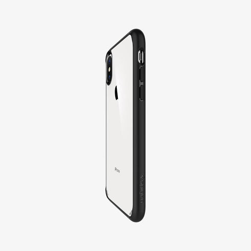 064CS24873 - iPhone XR Case Ultra Hybrid in crystal clear showing the back